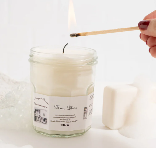 Bougie "Musc blanc" image